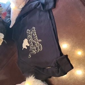 Girls Long Sleeve Crop Top by Justice Size 8